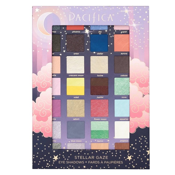 new Pacifica Stellar Gaze eye shadow palette mineral eye shadows Beauty book - Picture 2 of 11